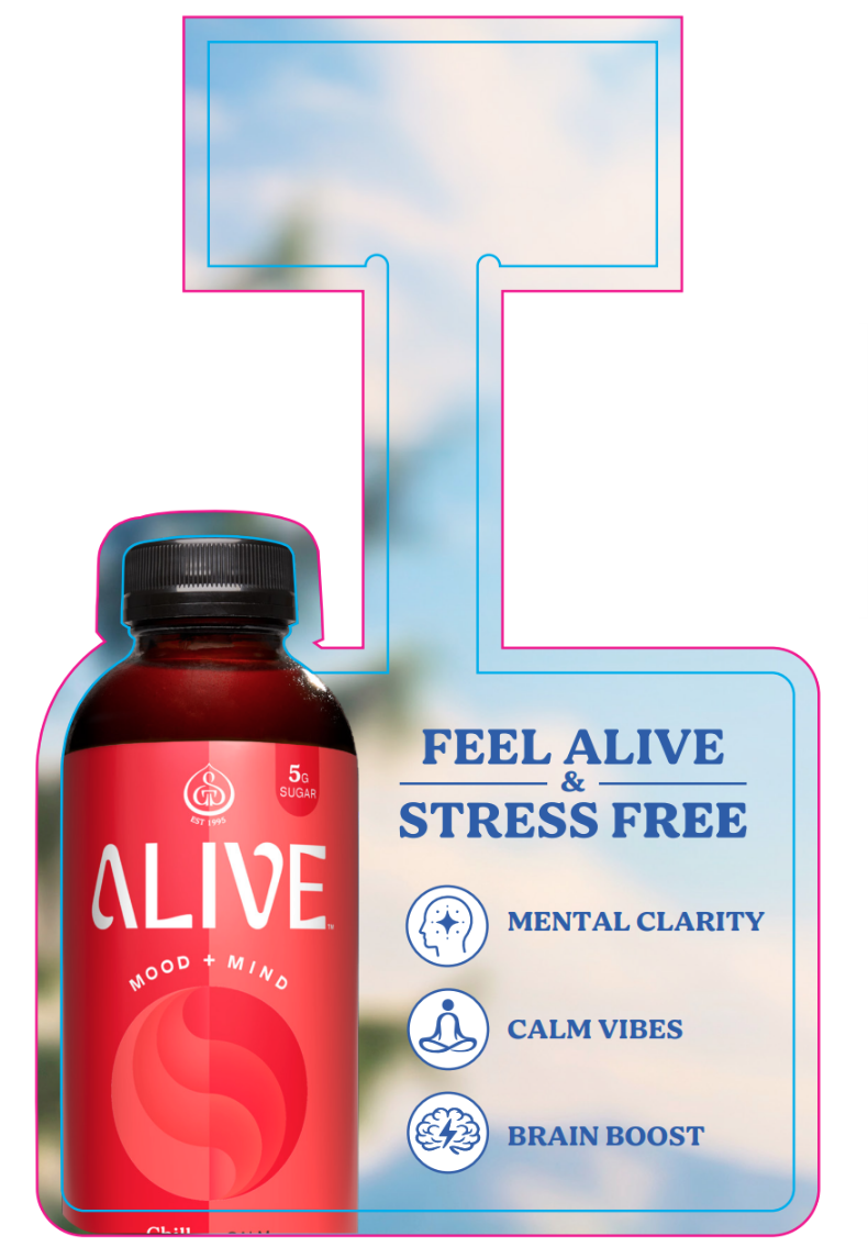 Alive Wobbler "Feel Alive & Stress Free" 2026 (Copy)